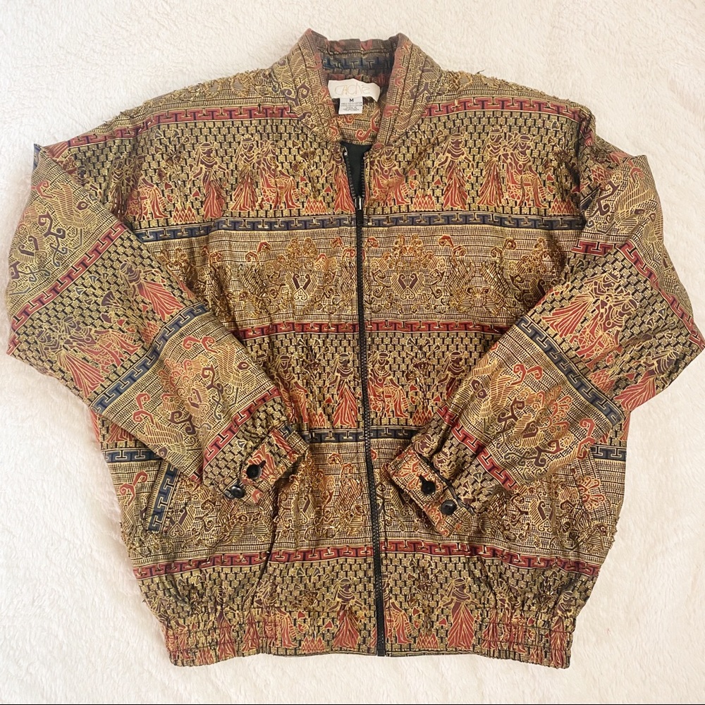 VINTAGE CACHE BOMBER JACKET